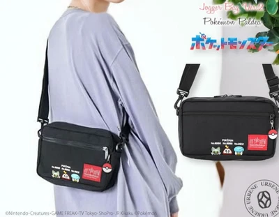 Manhattan Portage × Pokémon Paldea 慢跑包黑色 Sprigatito Fuecoco Quaxly — 第 1/4 张图片