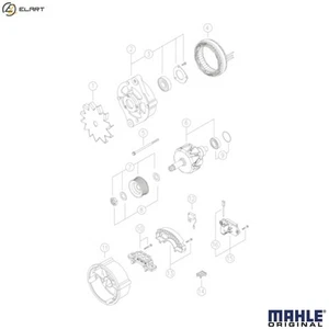 ALTERNATOR MG 563 FORALTERNATOR MG 563 FOR DEUTZ  0118 1747  0118 2037  0118 364 - Picture 1 of 14