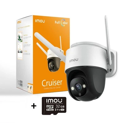 IMOU 2MP Secuity Camera Full Color WiFi PTZ Outdoor IP66 AI Human Detection