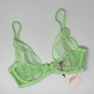 AGENT PROVOCATEUR AUSVERKAUFT SEXY TRANSPARENT NEUWERTIG CASPER BH 34C Neu mit Etikett - Bild 1 von 7
