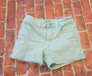 Justice Sz 8 Mini Mom Distressed Shorts - Picture 1 of 1