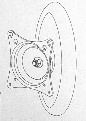 Soporte de pared universal para TV - Nuevo en caja - Patrones de montaje estándar - Inclinación máxima de 15 grados Foto 1 de 4