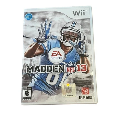 Madden NFL 13 (Nintendo Wii, 2012) [Complete] TESTED CIB W/ Manual - Image 1 of 3