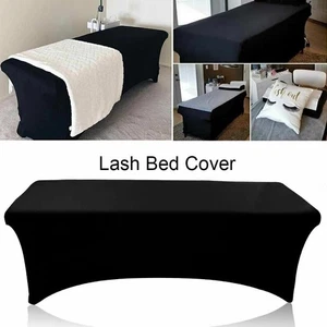 Beauty Salon Massage Elastic Eyelash Extension Bed Cover Makeup Spa Table Sheet - Picture 1 of 12