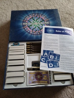 Who Wants To Be A Millionaire Board Game ITV 2000 Complete Family Quiz Game - Image 1 of 2