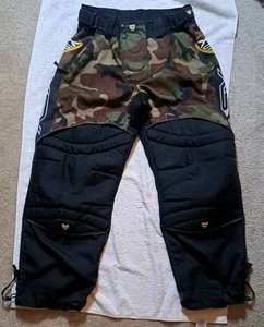 Vintage Camouflage XSV Paintball Herren Hose Größe Medium 34-38 - Bild 1 von 14