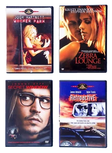Wicker Park, Zebra Lounge, Secret Window, Retroactive DVD Lot, Kristy Swanson VG - Picture 1 of 10