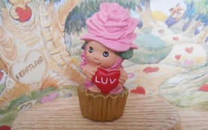 Hallmark Valentine Rosie Chapeauzie Merry Miniatur 2000 Happy Hatters Coll NEU - Bild 1 von 5