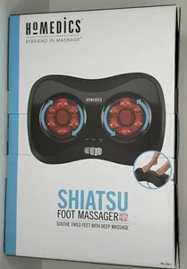 Homedics SHIATSU FOOT MASSAGER Deep Spinning Massage With Heat FMS-100H2 - Picture 1 of 15