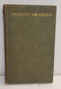 Anarchy or Order (London duty & discipline movement 1914) Book - Bild 1 von 7