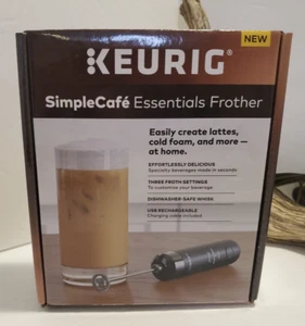 Keurig SimpleCafe Rechargeable Frother with Microwave Safe Frothing Cup - Picture 1 of 6