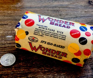 Vintage 1921 Sample Wonder Bread Dummy Loaf Factory Tour Give-Away - Picture 1 of 5