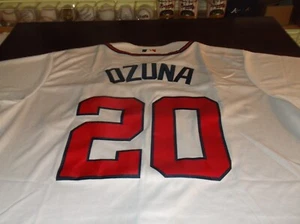 2024 NIKE ATLANTA BRAVES STICHED JERSEY OF MARCELL OZUNA SIZE EXTRA LARGE - Picture 1 of 5