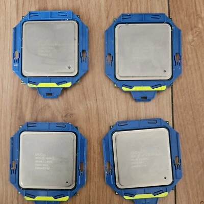 4 x Intel Xeon E5-2620-V2 (SR1AN) 2.10GHz 6-Core LGA2011 CPU - Image 1 of 3
