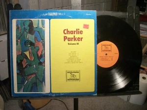 CHARLIE PARKER Volume lll LP Everest FS-254 - Imagen 1 de 2