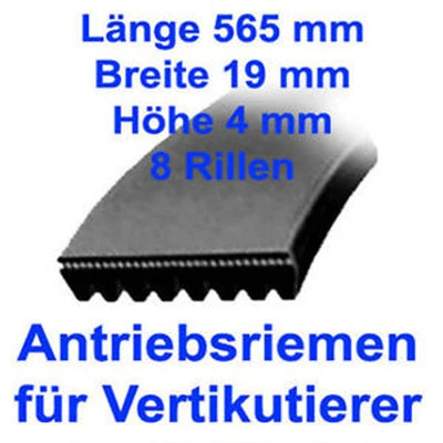 Vertikutierer Antriebsriemen für Kynast 15 - E 401 15 E 402 15 E 403