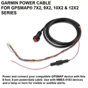 CAVO ALIMENTAZIONE GARMIN PER GPSMAP® SERIE 7X2, 9X2, 10X2 & 12X2 - Foto 1 di 8