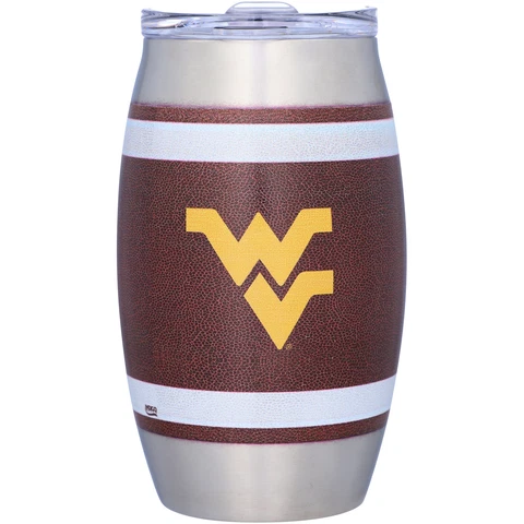 West Virginia Mountaineers 15oz. Football Tumbler Cover