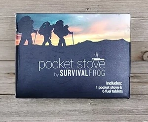 Survival Frog Pocket Camping Stove w/6 Tabs New In Original Packaging - Picture 1 of 8