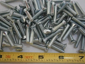 Machine Screws 10/32 x 1 Phillips Oval Head Steel Zinc Plated Lot of 75 #2866 - Picture 1 of 3