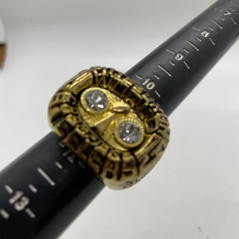 Franco Harris 32 Pittsburgh Steelers 1975 Ring Super Bowl Champions Sz 12 Cover