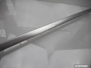 Asus Ersatzteil für 27" MX279 Monitor: plastik Frontleiste in Silber mit Logo 1A - Bild 1 von 1