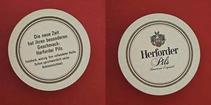 Herforder Pils Die neue Zeit Brauerei Bierdeckel Bier - Picture 1 of 1