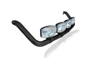 Black Roof Light Bar + Spots For Vauxhall Opel Movano Low 2010 - 2021 Van Flat - Picture 1 of 6