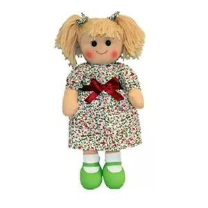 Muñeca de trapo HOPSCOTCH Jane cuerpo suave muñeco de trapo juguete suave 14"/36 cm NUEVO - Imagen 1 de 3