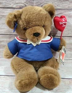 Vintage Applause From The Heart Plush Teddy Bear Stuffed Animal Valentine's Day - Picture 1 of 6