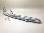 Honda SS50 CL50 CL70 Hanging Up Exhaust Muffle Pipe Steel Chrome CD50 CL70 C110.