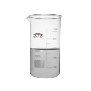 Lab Glass Beaker Tall Form Chemistry Measuring Cup Graduated With Spout - Picture 1 of 8