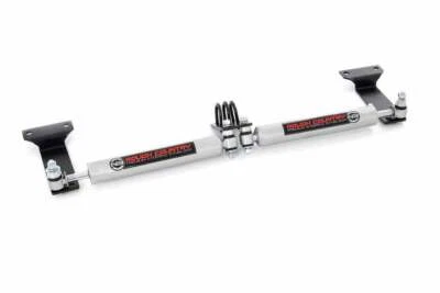 Rough Country Dual Steering Stabilizer for Ford F250 F350 Super Duty 99-04 4wd - Image 1 of 3
