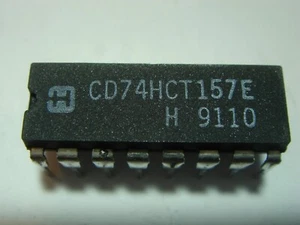 CD 74HCT157 DIL HC-CMOS IC circuito #AU31-34 - Foto 1 di 1