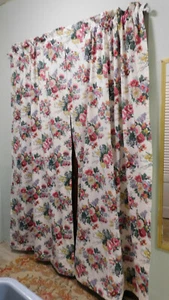 RALPH LAUREN ELAINE COPPIA TENDE TENDE CON TENDE FODERATE-100% COTONE- 7 PAIA DISPONIBILI - Foto 1 di 10