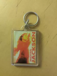 Great KEYRING with MICHAEL JACKSON Merchandise BA3 - Picture 1 of 2