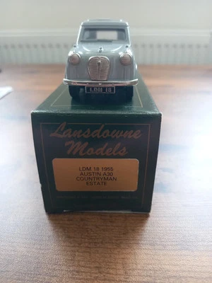 Lansdowne Models 1:43 LDM 18 1955 Austin A30 Countryman Estate, Grey - Image 1 of 4