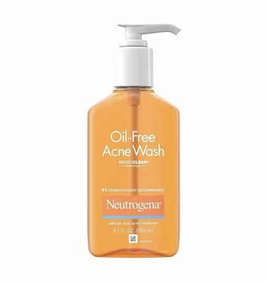 Neutrogena Oil Free Acne Wash - 9.1 Oz. New - Image 1 of 2