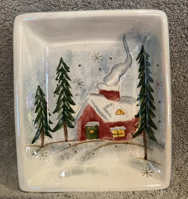 Caja fuerte para microondas Royal Seasons, apta para lavavajillas, plato temático de invierno Foto 1 de 4