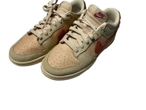 Nike Dunk Low Terry Swoosh weiß schimmernd Damengröße 8,5 DZ4706-200 - Bild 1 von 9