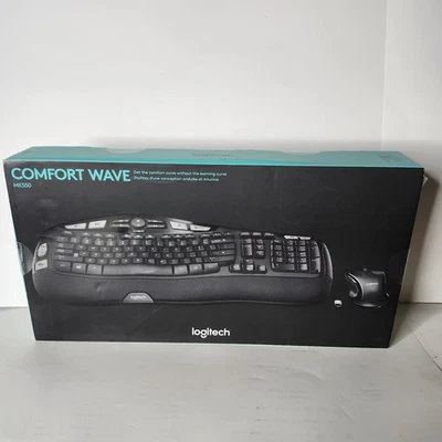 Logitech MK550 Wireless Wave Ergonomic Keyboard Mouse Combo New Sealed - Image 1 of 4