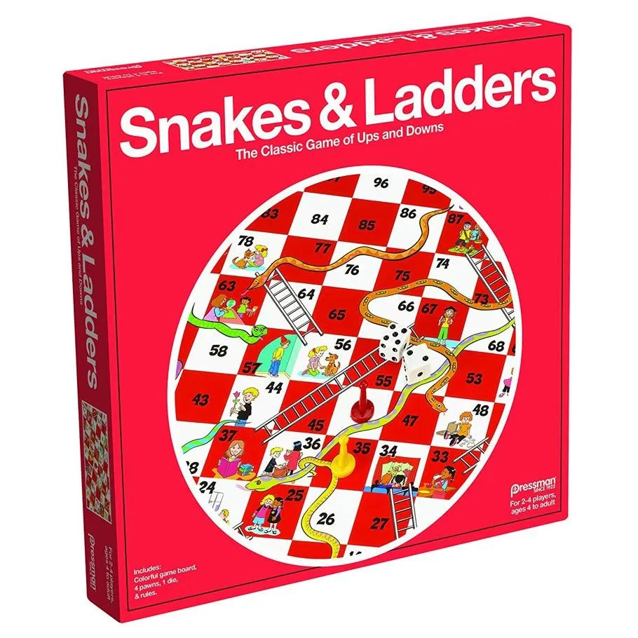 Snakes & Ladders By Pressman Toy - Image 1 of 1