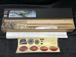 PILOT OK Model Laser Cut Kit Series ZERO E (Zero Fighter Model 22) Made in Japan - Picture 1 of 15