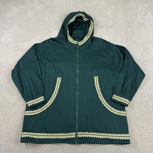 Alaskan Kuspuk Hooded Full Zip Gr. XL Handmade Jacke Native Traditional Alaska - Bild 1 von 5