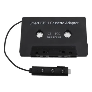 Samochodowe kasety audio na adapter aux 35 mm kabel pomocniczy taśma adapter DC5V blueto... - Zdjęcie 1 z 9