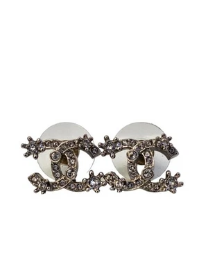 CHANEL CC Logo Kristall Ohrringe 76565778 - Bild 1 von 4