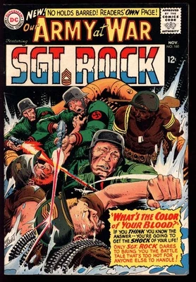 OUR ARMY AT WAR #160 7.5 // JOE KUBERT COVER ART DC COMICS 1965 - Image 1 of 2