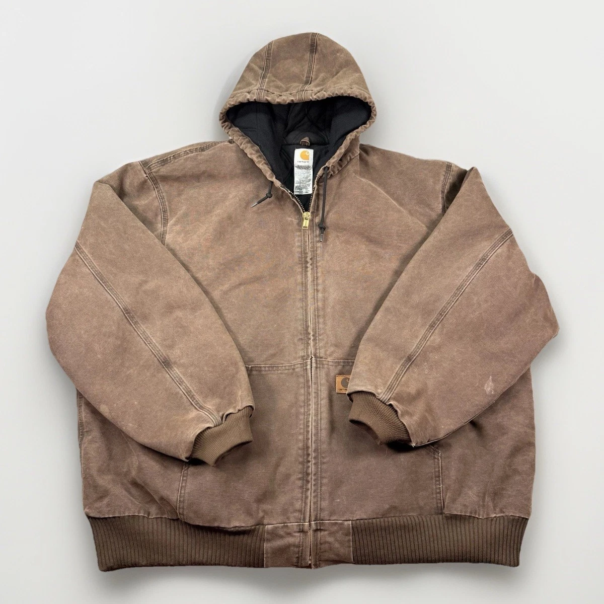 Carhartt J130 CHT ミディアム ブラウンジャケット Carhartt J130 CHT ミディアム ブラウンジャケット Carhartt
