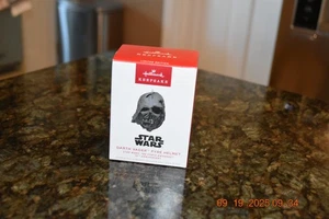 Hallmark Star Wars 2025 Darth Vader Pyre Casco Navidad Recuerdo Adorno Agotado - Imagen 1 de 3