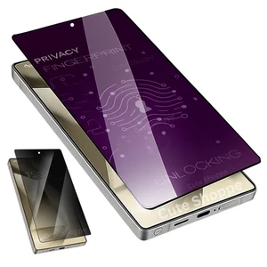 Protector Pantalla Privacidad Cristal Templado para Samsung S24 S23 S25 Ultra Edge Plus - Imagen 1 de 32